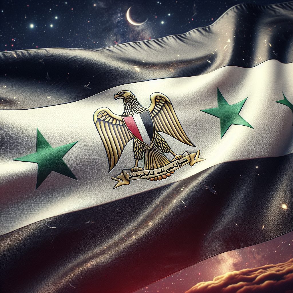 Флаг Сирии фото
