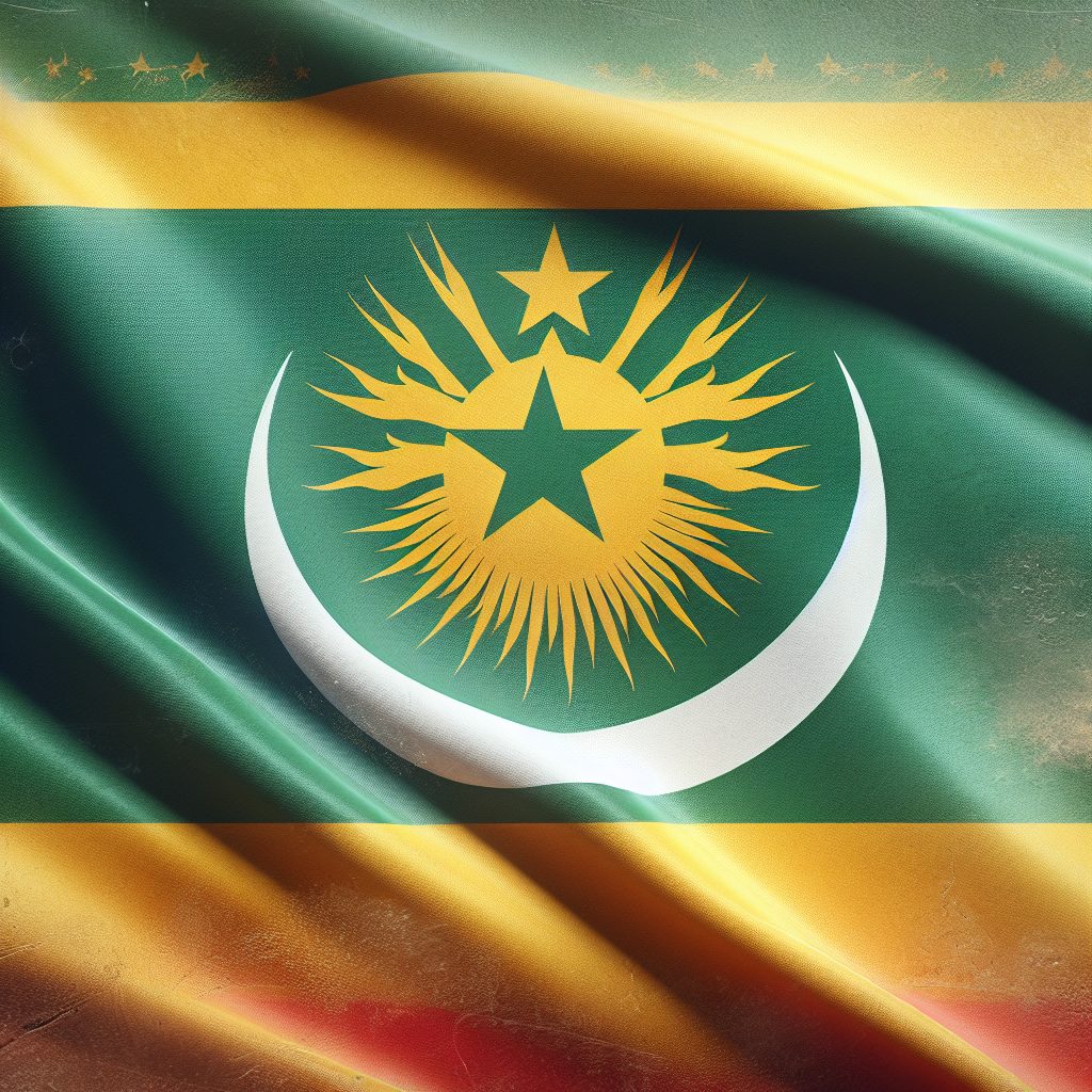 Флаг Мавритании фото