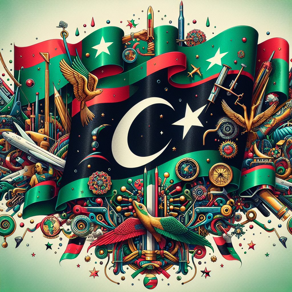 Флаг Ливии фото